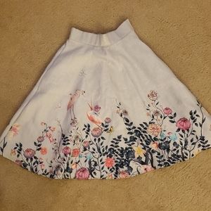 Embroidered skirt